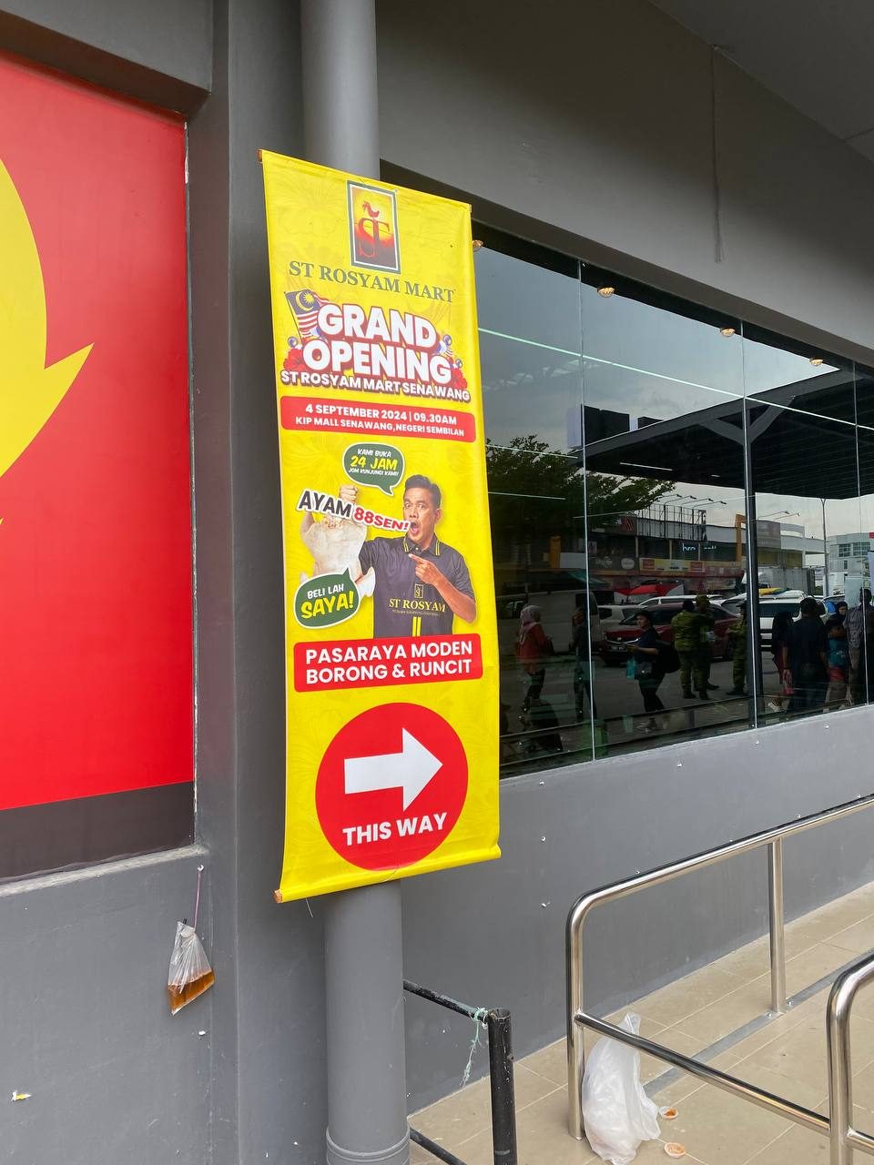 Program Edaran Flyer di ST Rosyam Mart, Senawang — 3