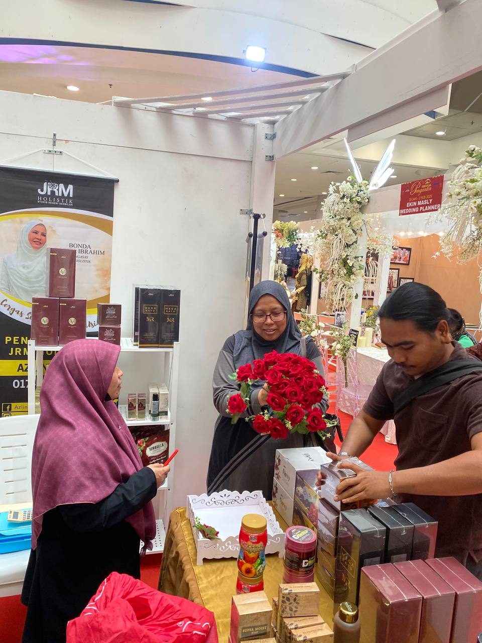 Pembukaan Booth JRM Holistik sempena Festival Pengantin Mydin Mall Seremban 2 — 6