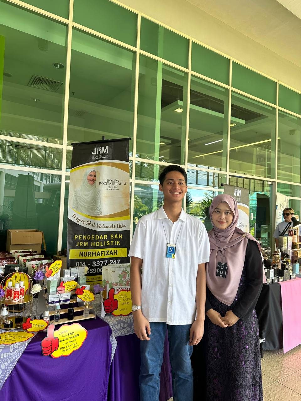 Booth Pengedar, Puan Nur Hafizah di MAHB Corporate Office sempena Women's Day 10 Mac 2025 — 4