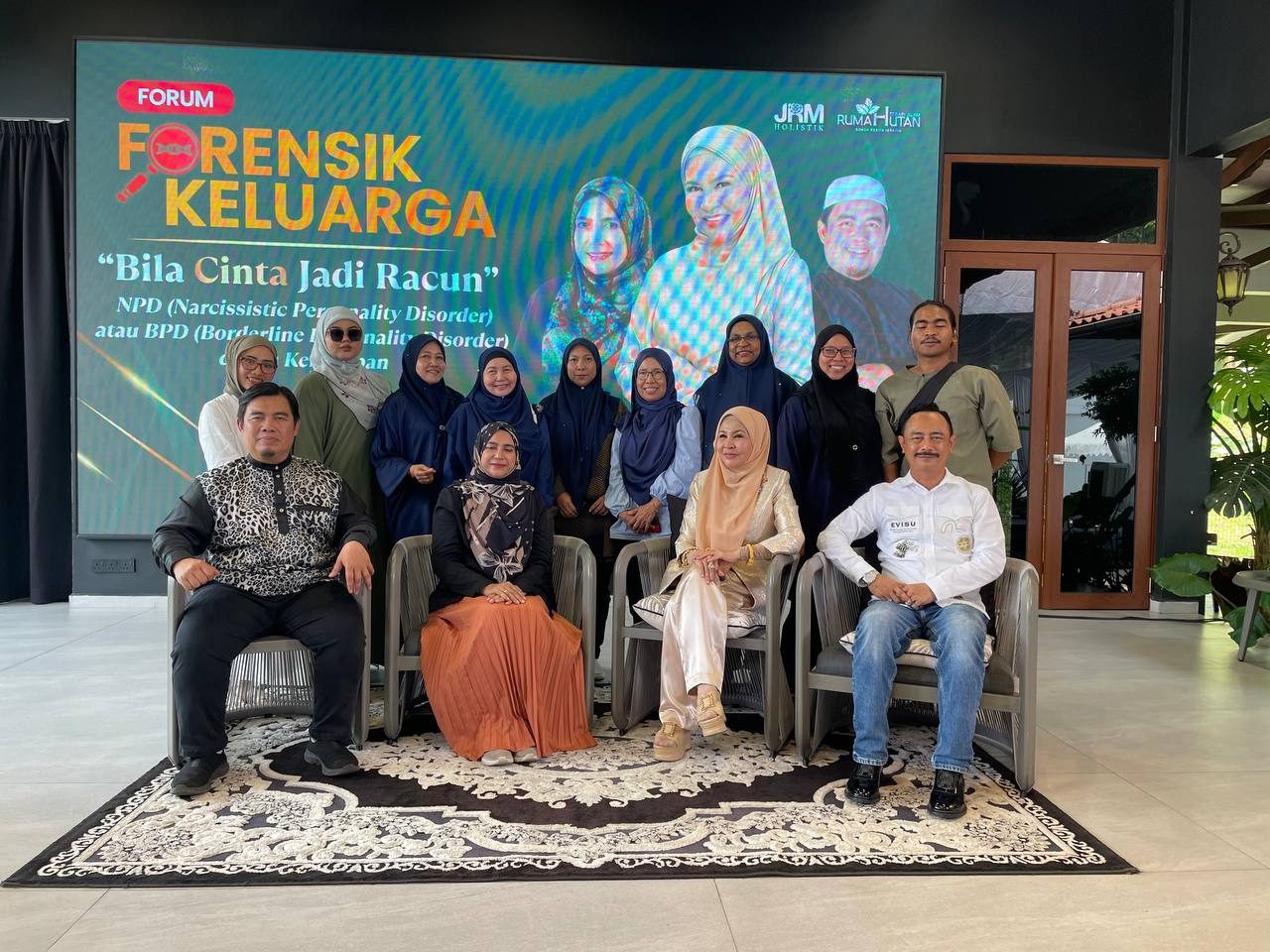 Forum Forensik Keluarga "Bila Cinta Jadi Racun" di Rumah Hutan Terapi Alam 21 Jun 2025 — 2