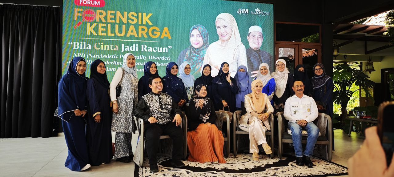 Forum Forensik Keluarga "Bila Cinta Jadi Racun" di Rumah Hutan Terapi Alam 21 Jun 2025 — 4