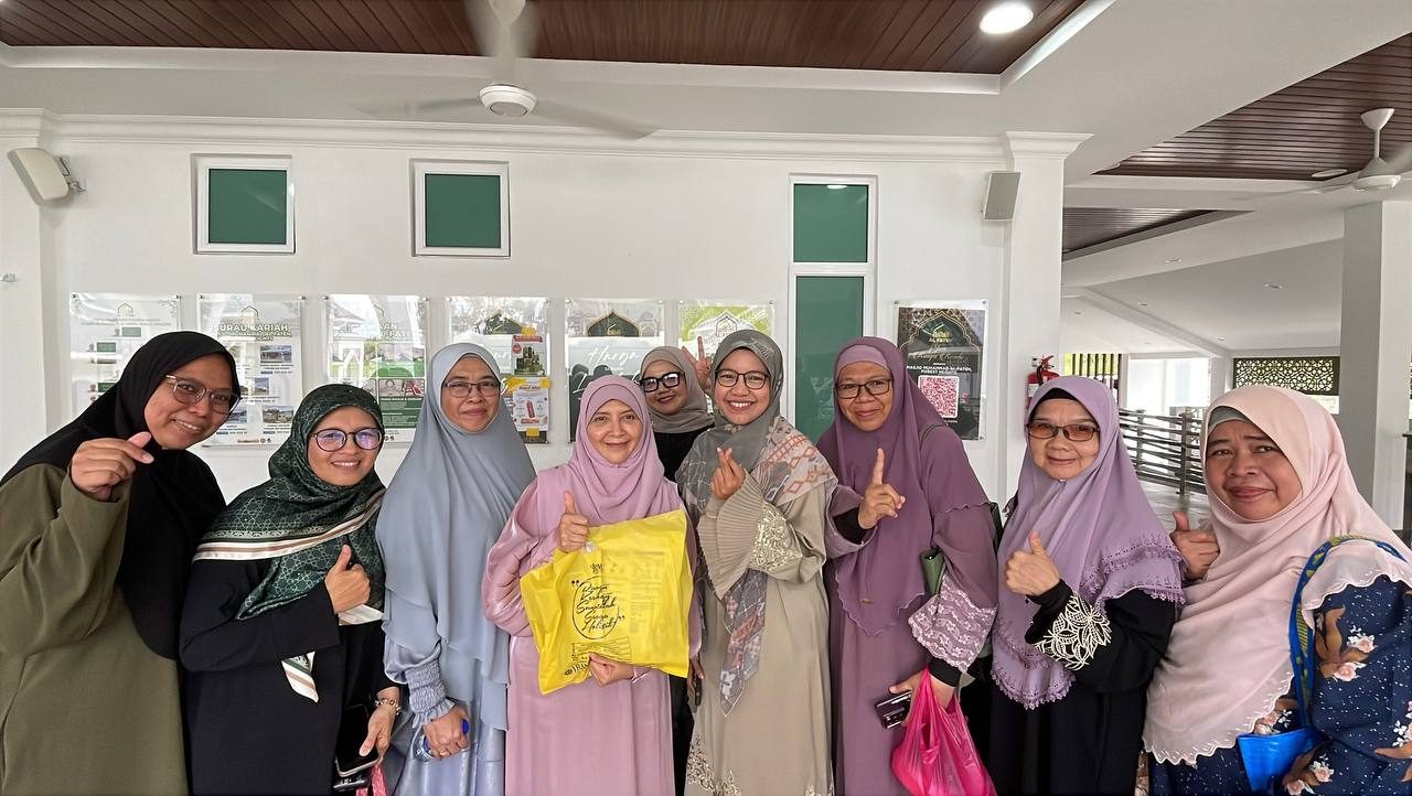 Pembukaan Booth JRMNS oleh Team OBSB pada 16 Ogos 2025 — 2
