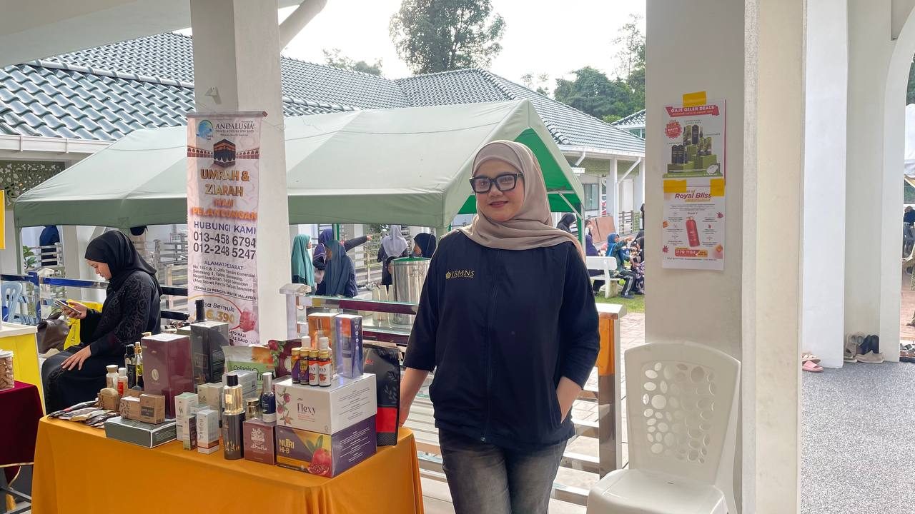 Pembukaan Booth JRMNS oleh Team OBSB pada 16 Ogos 2025 — 3