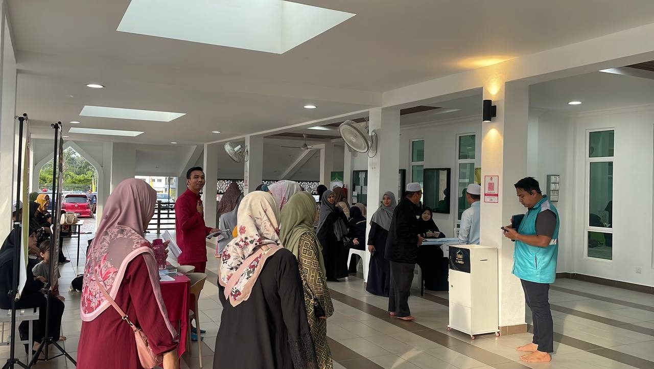 Pembukaan Booth JRMNS oleh Team OBSB pada 16 Ogos 2025 — 4