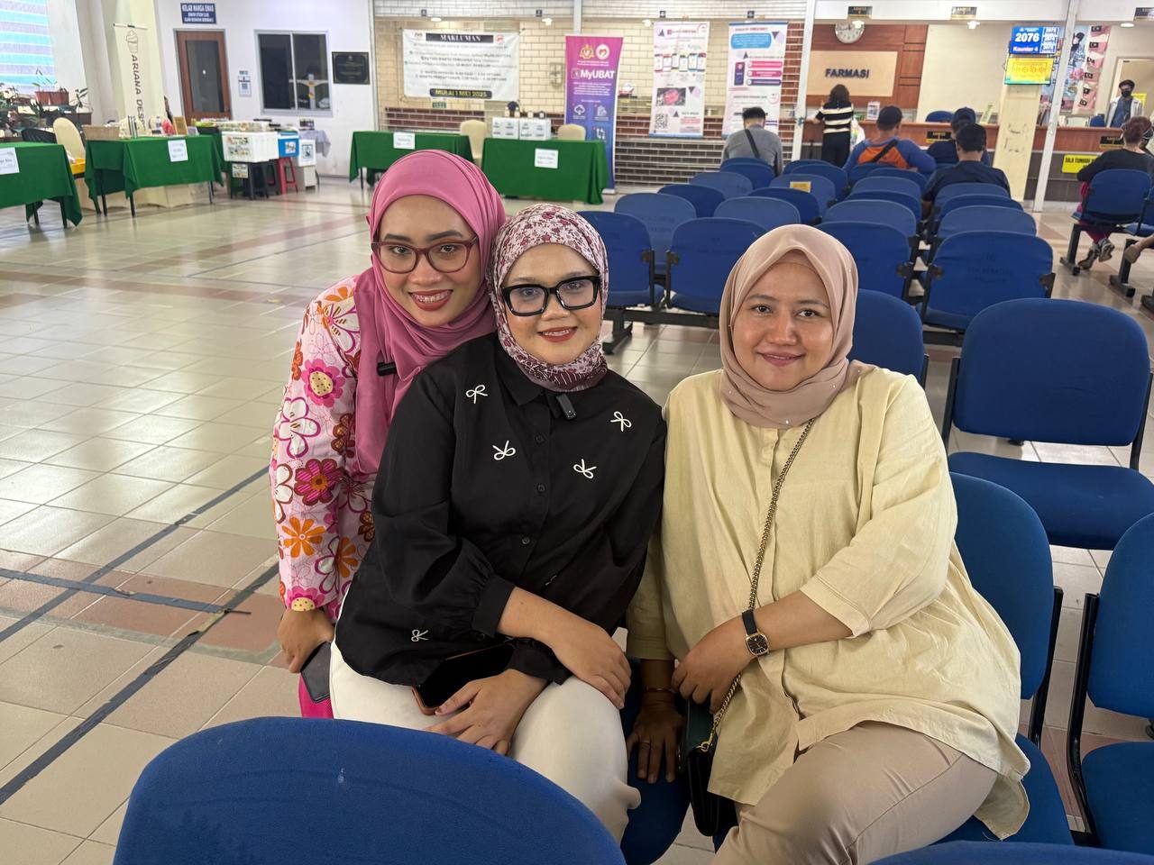 Pembukaan Booth JRMNS oleh Team OBSB sempena Program Minggu Penyusuan Susu Ibu — 2