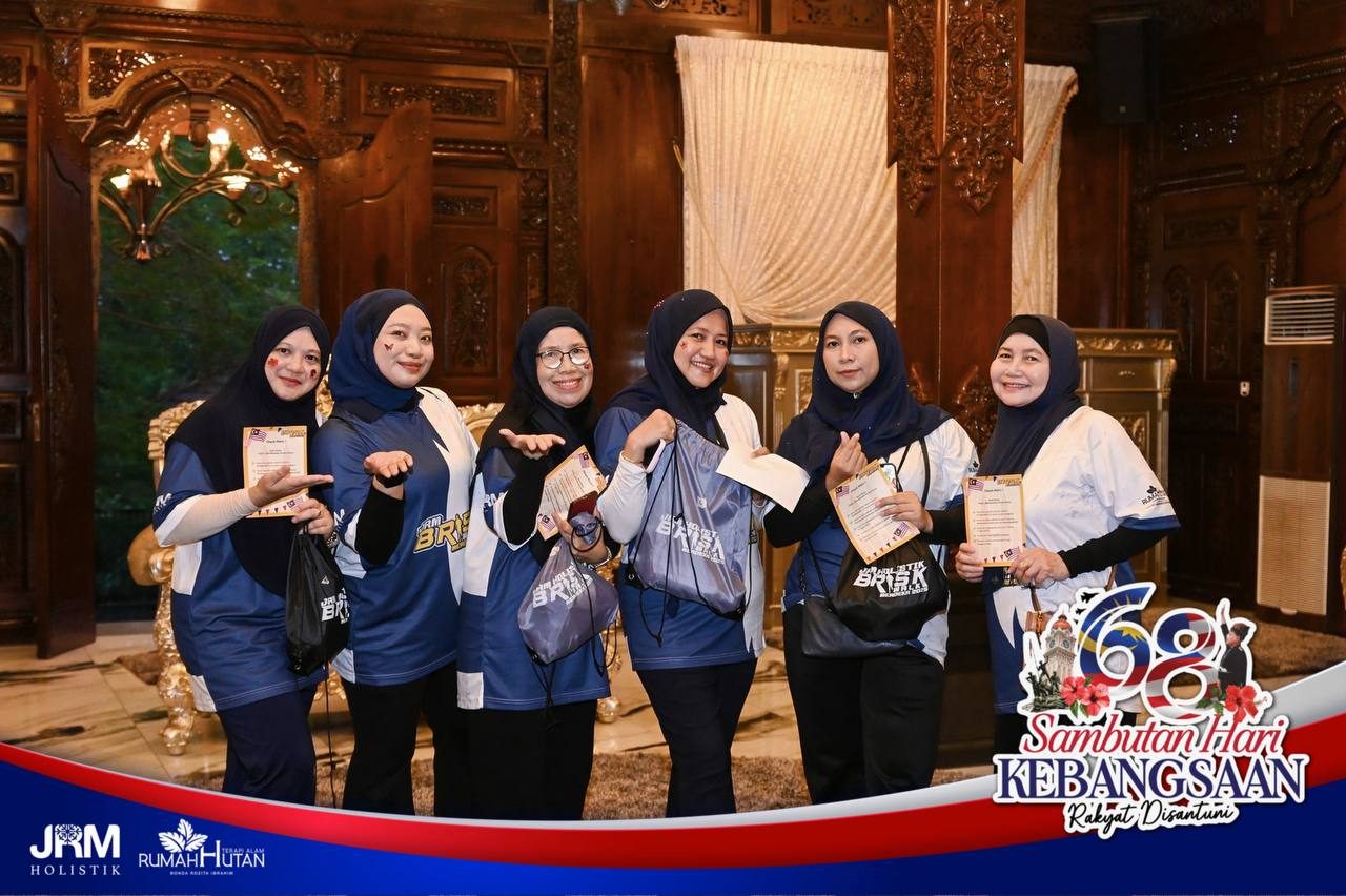 Program Briskwalk sempena Sambutan Hari Kemerdekaan yang ke 68 Tahun di Rumah Hutan Terapi Alam — 1