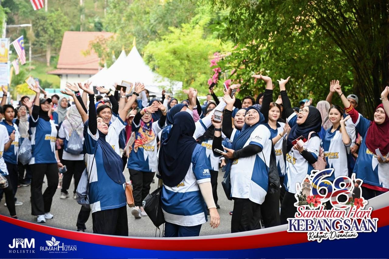 Program Briskwalk sempena Sambutan Hari Kemerdekaan yang ke 68 Tahun di Rumah Hutan Terapi Alam — 2