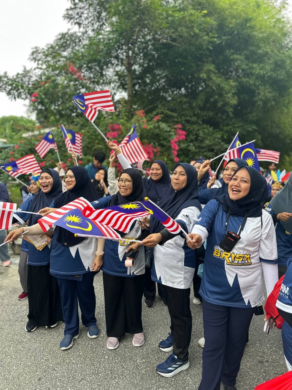 Program Briskwalk sempena Sambutan Hari Kemerdekaan yang ke 68 Tahun di Rumah Hutan Terapi Alam — 5