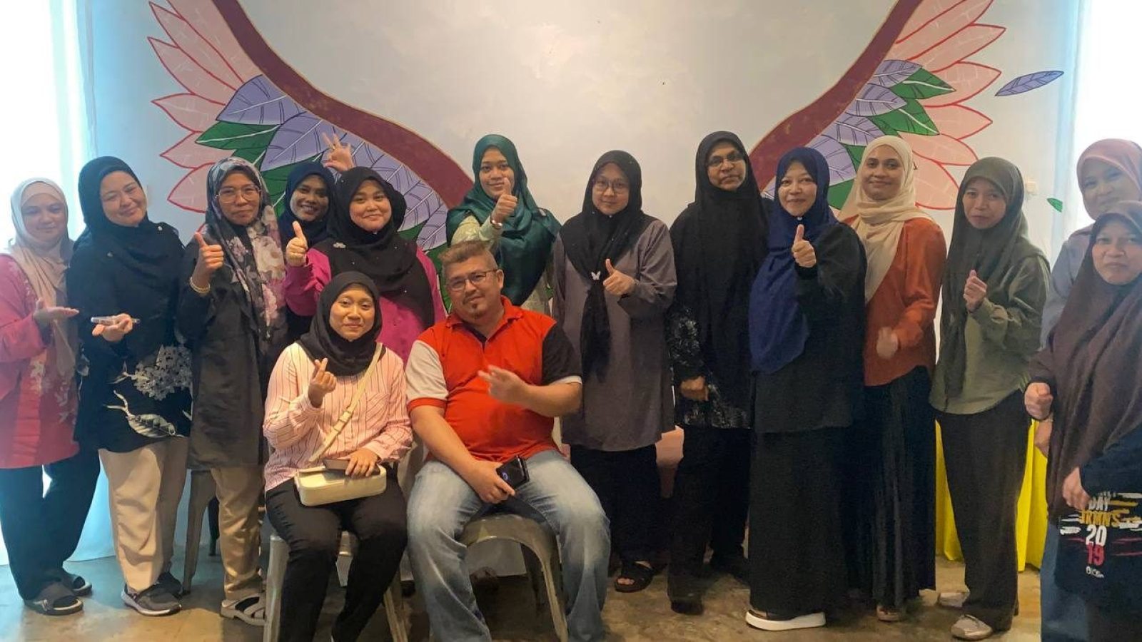 Pengedar JRM Holistik Negeri Sembilan pada kelas bersama Coach Maxx