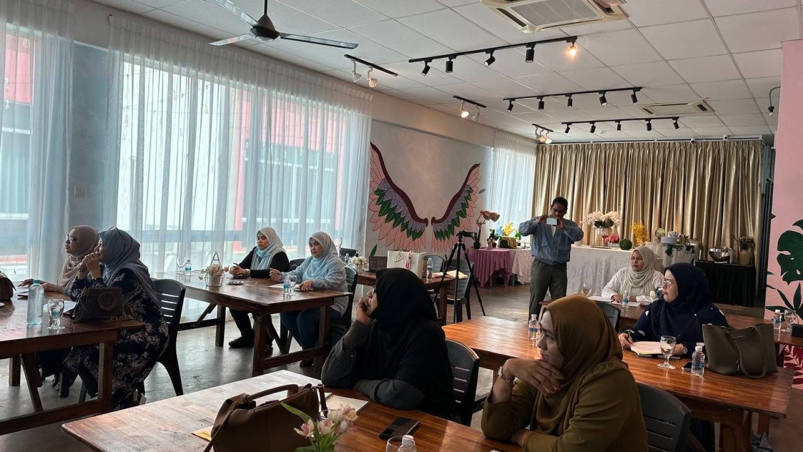 Kelas pemasaran digital di The Urban Affairs, Seremban 2