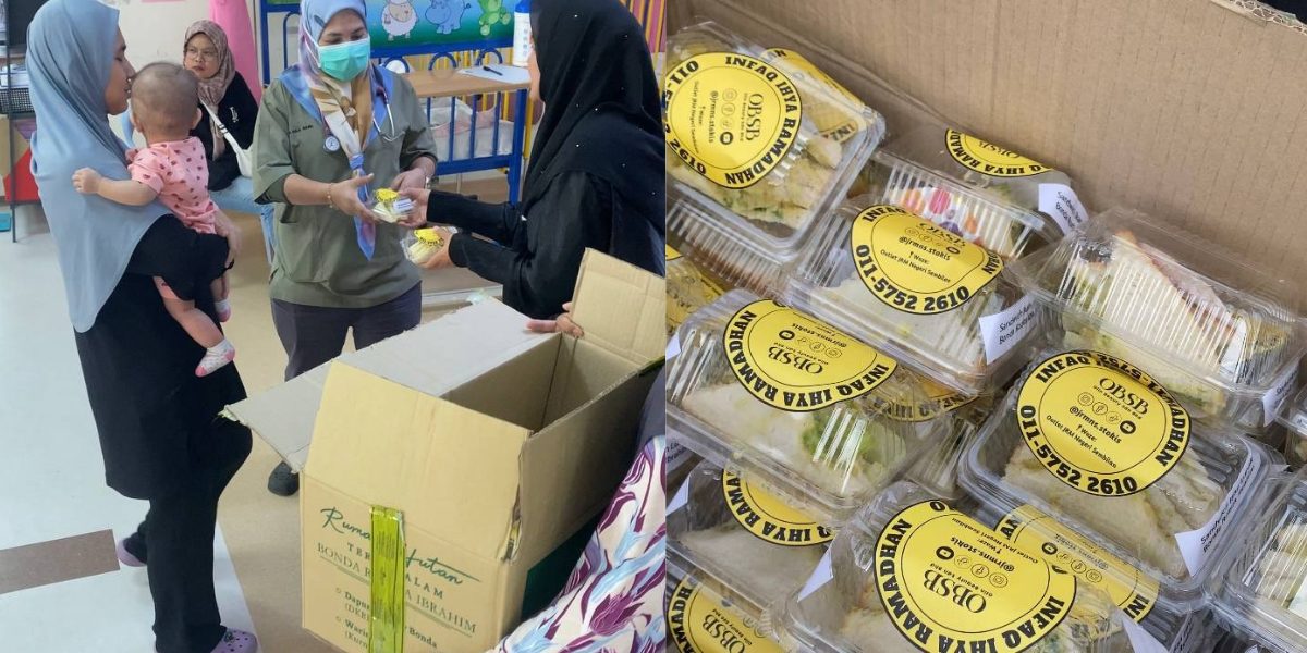 CSR Edaran Sandwich di Hospital Tuanku Ja'afar Seremban 7 Mac 2025