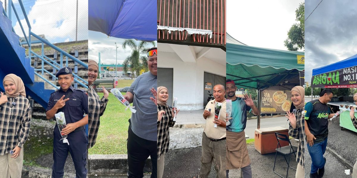 Program Pemberian Bouquet D'marco dari OBSB sempena Sambutan Hari Bapa 16 Jun 2025