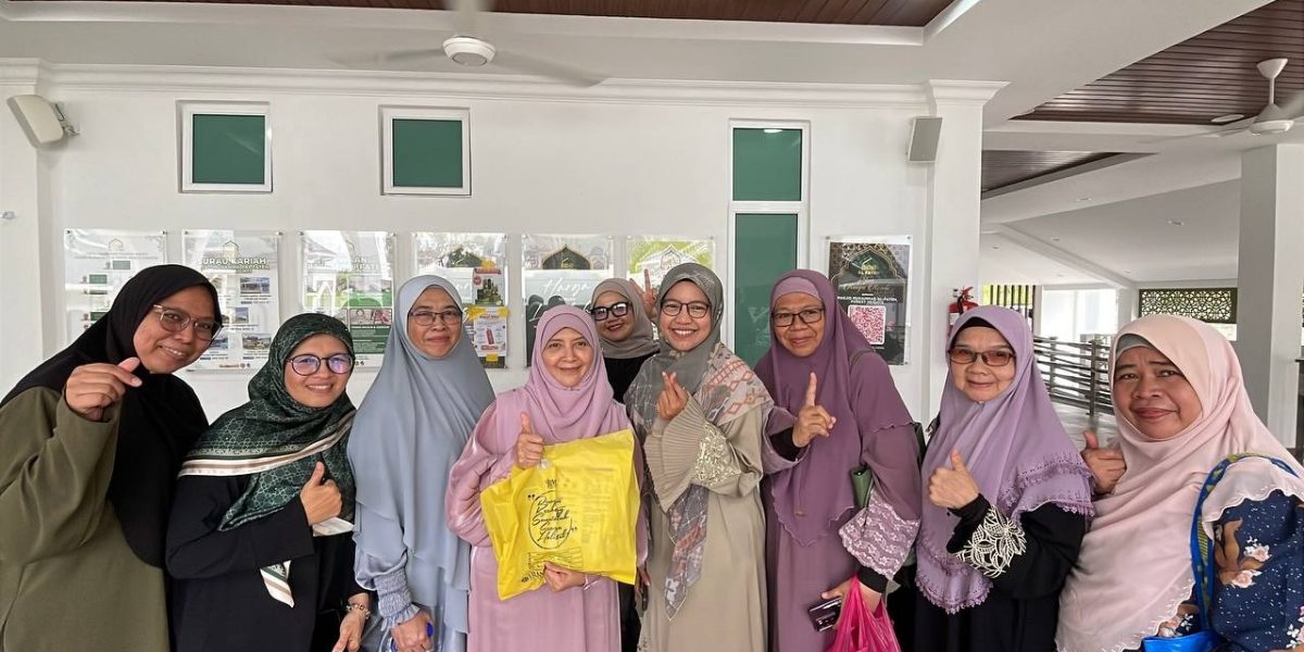 Pembukaan Booth JRMNS oleh Team OBSB pada 16 Ogos 2025